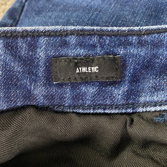 Bonobos Athletic Fit Jeans Men's 36 x 33 Measures 37 x 28 Blue - Picture 7 of 12